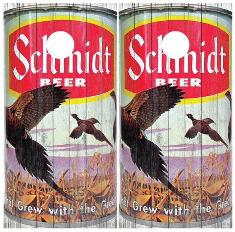 Schmidt Beer Cornhole Board Wraps