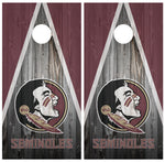 Florida State Seminoles FSU Cornhole Board Wraps