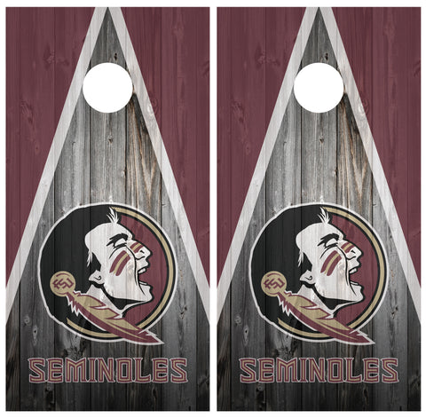 Florida State Seminoles FSU Cornhole Board Wraps