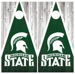 Michigan State Spartans Cornhole Board Wraps