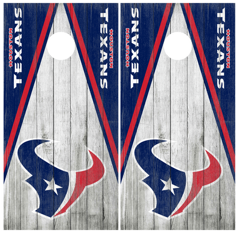 Houston Texans Cornhole Board Wraps