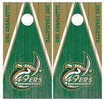 UNC Charlotte 49ers Cornhole Board Wraps