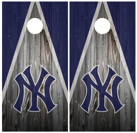 New York Yankees Cornhole Board Wraps